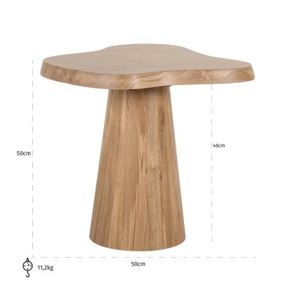End Table Riva Natural Oak by Richmond Interiors End Table Riva Natural Oak by Richmond Interiors