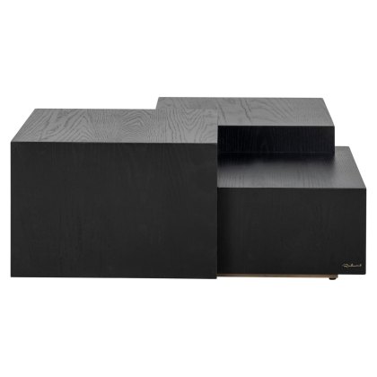 Lennox Coffee Table - Dark Coffee - by Richmond Interiors Lennox Coffee Table - Dark Coffee - by Richmond Interiors