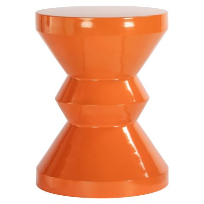End Table Diablo Orange 35cm by Richmond Interiors End Table Diablo Orange 35cm by Richmond Interiors