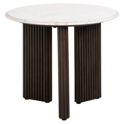 End Table Mayfield Brown 55cm by Richmond Interiors End Table Mayfield Brown 55cm by Richmond Interiors