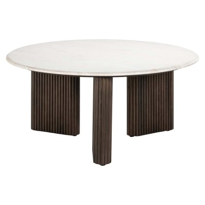 Coffee Table Mayfield Brown 90cm by Richmond Interiors Coffee Table Mayfield Brown 90cm by Richmond Interiors