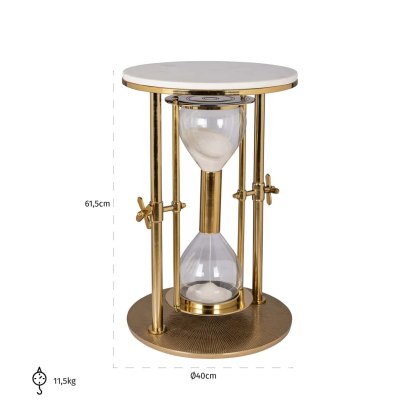 End Table Tempus Gold by Richmond Interiors
