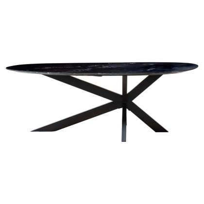 Dining Table Trocadero Black by Richmond Interiors