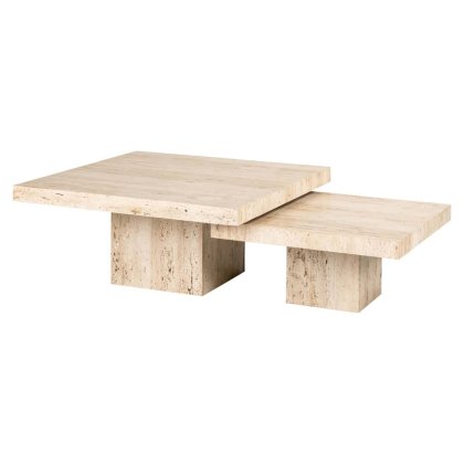 La Cantera Coffee Table - Beige - (Set of 2) by Richmond Interiors La Cantera Coffee Table - Beige - (Set of 2) by Richmond Interiors