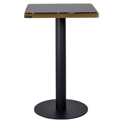 Bistro Table Zenza Black/Gold 50x50 by Richmond Interiors