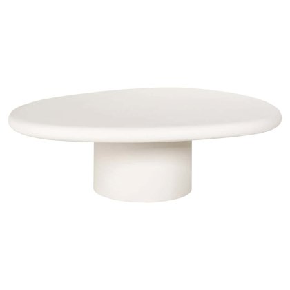 Coffee Table Bloomstone White 110x90 by Richmond Interiors