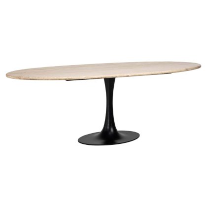 Dining Table Hampton Black Oval 230 by Richmond Interiors