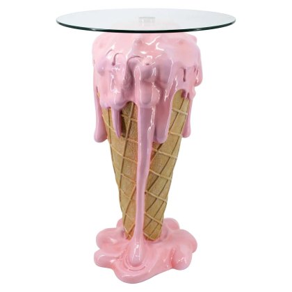 End Table Ice Pink by Richmond Interiors End Table Ice Pink by Richmond Interiors