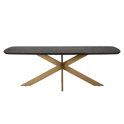Dining Table Cambon Dark Coffee Danish Oval 280 by Richmond Interiors Dining Table Cambon Dark Coffee Danish Oval 280 by Richmond Interiors