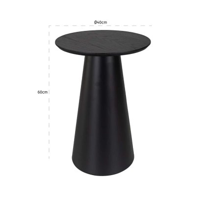 End Table Jazz Black by Richmond Interiors End Table Jazz Black by Richmond Interiors