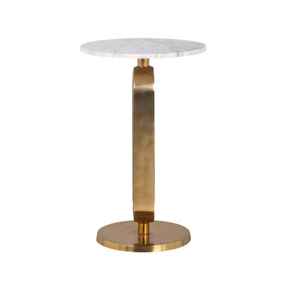 End Table Celine Brushed Gold by Richmond Interiors