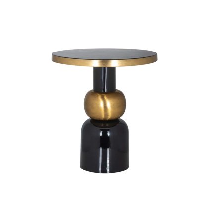End Table Mose Black 51cm by Richmond Interiors End Table Mose Black 51cm by Richmond Interiors