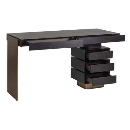 Desk Alexander Jones Charcoal (Connar) by Richmond Interiors Desk Alexander Jones Charcoal (Connar) by Richmond Interiors