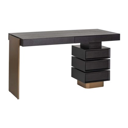 Desk Alexander Jones Charcoal (Connar) by Richmond Interiors Desk Alexander Jones Charcoal (Connar) by Richmond Interiors