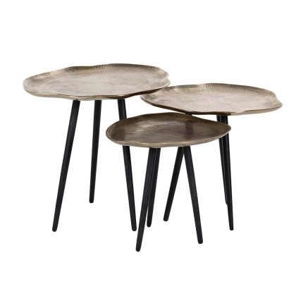 Coffee Table Volenta Champagne Gold (Set of 3) by Richmond Interiors Coffee Table Volenta Champagne Gold (Set of 3) by Richmond Interiors