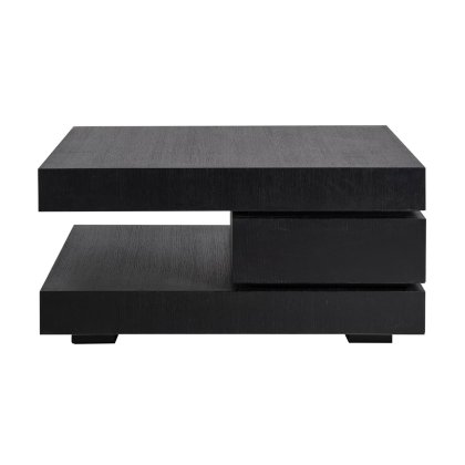 Coffee Table Oakura Black 90x90 by Richmond Interiors Coffee Table Oakura Black 90x90 by Richmond Interiors