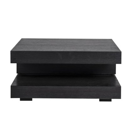 Coffee Table Oakura Black 90x90 by Richmond Interiors Coffee Table Oakura Black 90x90 by Richmond Interiors