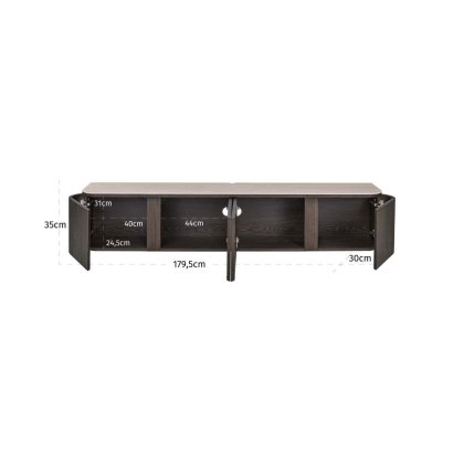 TV Cabinet Nando Brown by Richmond Interiors