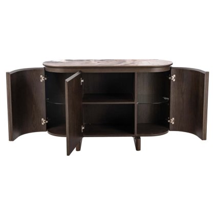 Sideboard Langford Brown 3 Door by Richmond Interiors