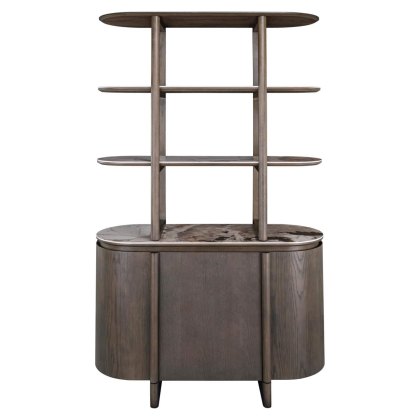 Display Cabinet Langford Brown by Richmond Interiors