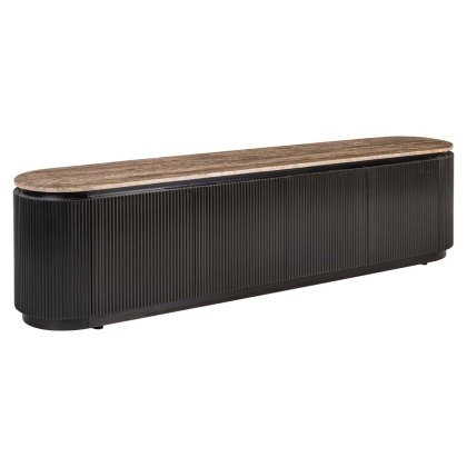 TV Cabinet Russo Ash Brown 4 Door by Richmond Interiors