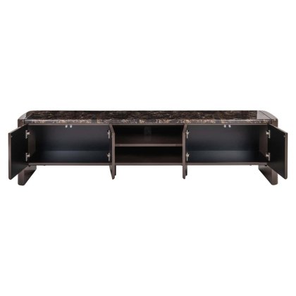 TV Cabinet Almundi Chocolate Brown by Richmond Interiors