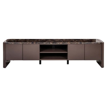 TV Cabinet Almundi Chocolate Brown by Richmond Interiors