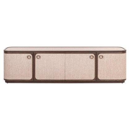 TV Cabinet Willox Beige 4 Door by Richmond Interiors