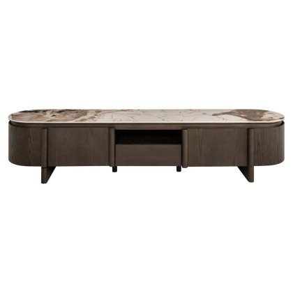 TV Cabinet Langford Brown by Richmond Interiors