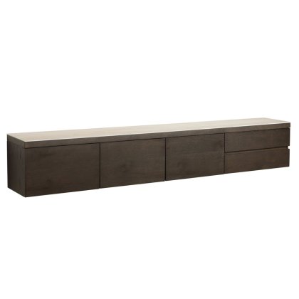 TV Cabinet Lachance Brown by Richmond Interiors