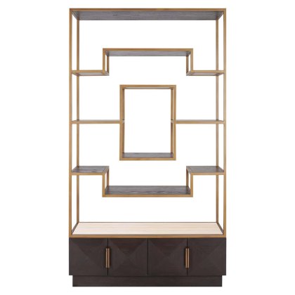 Display Cabinet Claremont Brown by Richmond Interiors