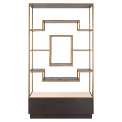 Display Cabinet Claremont Brown by Richmond Interiors