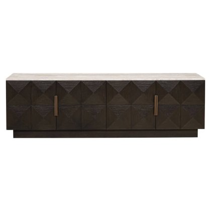 TV Cabinet Claremont Brown by Richmond Interiors