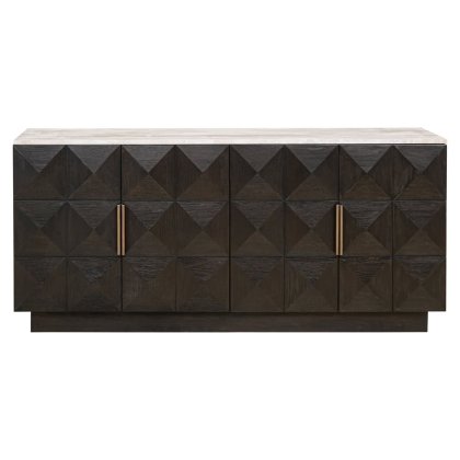 Sideboard Claremont Brown 4 Door by Richmond Interiors