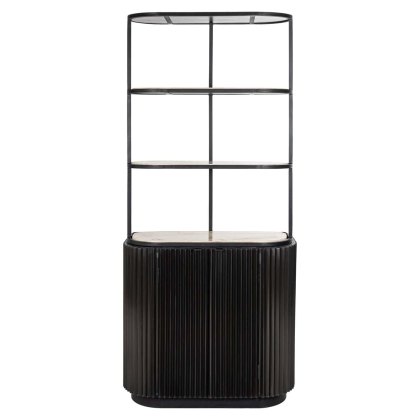 Storage Cabinet Hampton Dark Brown by Richmond Interiors