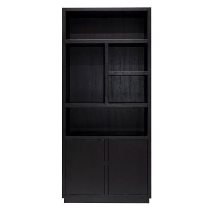 Display Cabinet Oakura Black by Richmond Interiors
