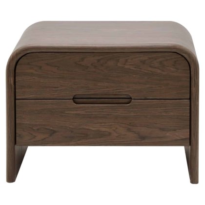 Nightstand Bedford Brown 2 Drawer by Richmond Interiors
