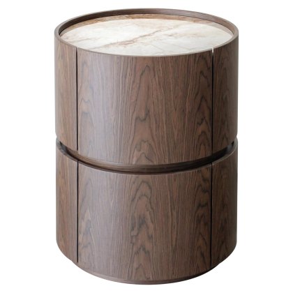Nightstand Ellery Brown 2 Drawer by Richmond Interiors