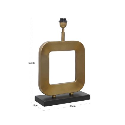 Table Lamp Park Brass Antique by Richmond Interiors