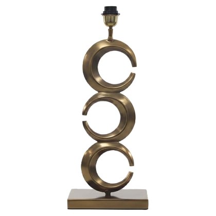 Table Lamp Amina Brass Antique by Richmond Interiors