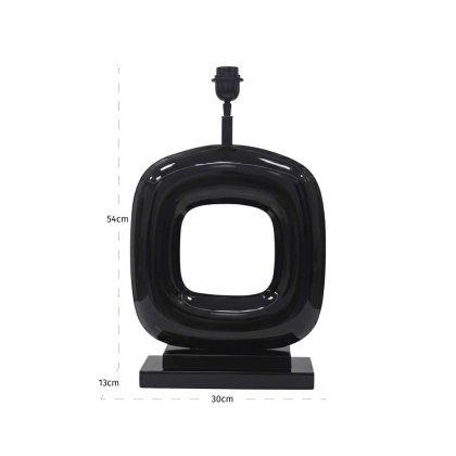 Table Lamp Rave Black by Richmond Interiors