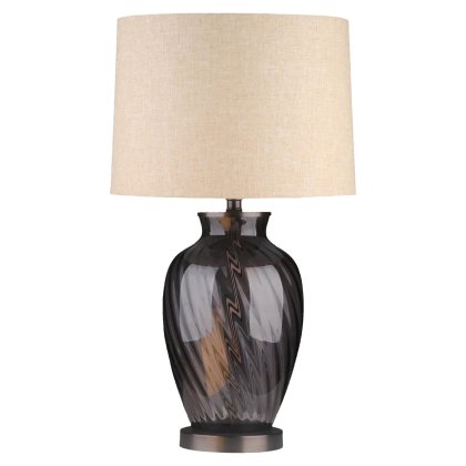 Table Lamp Rowan Smoke by Richmond Interiors