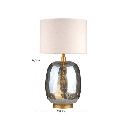 Table Lamp Ember Amber by Richmond Interiors