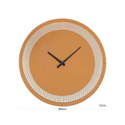 Wall Lamp Julia Brown - Led Clock by Richmond Interiors