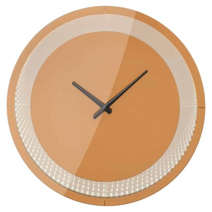 Wall Lamp Julia Brown - Led Clock by Richmond Interiors