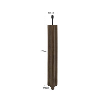 Floor Lamp Jamy Walnut by Richmond Interiors