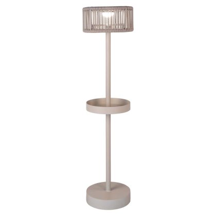 Outdoor Floor Lamp Lunar Light Beige by Richmond Interiors