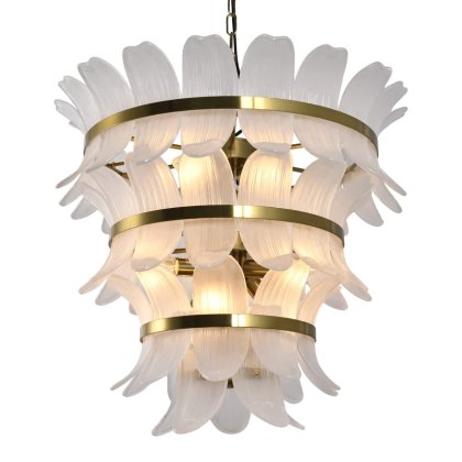 Chandelier Ameline Brass Antique by Richmond Interiors
