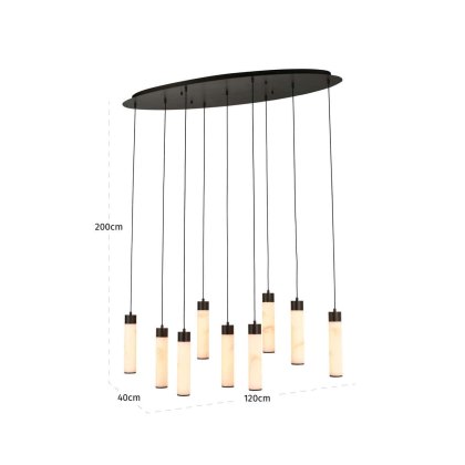Chandelier Chavine Bronze by Richmond Interiors