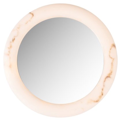 Wall Lamp Oravelle White Mirror 60cm by Richmond Interiors